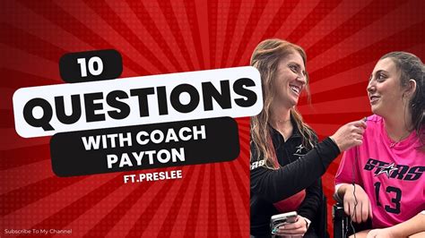 payton preslee and jenna starr|Stars Volleyball: 10 Questions with Coach Payton ft. Preslee.